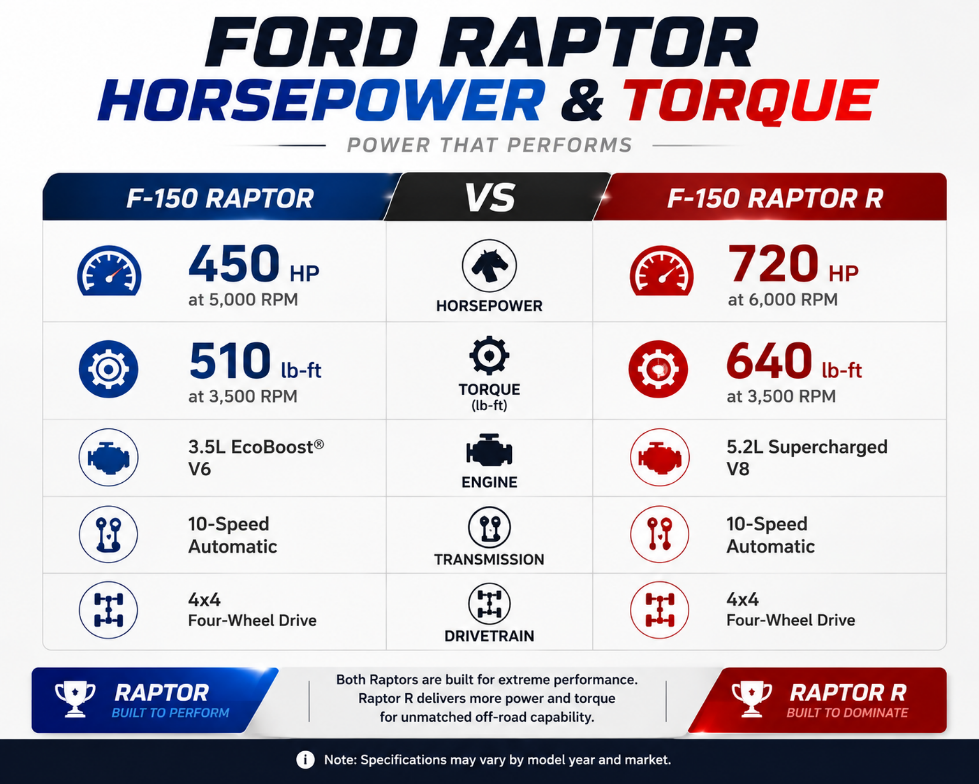  Ford Raptor Torque
