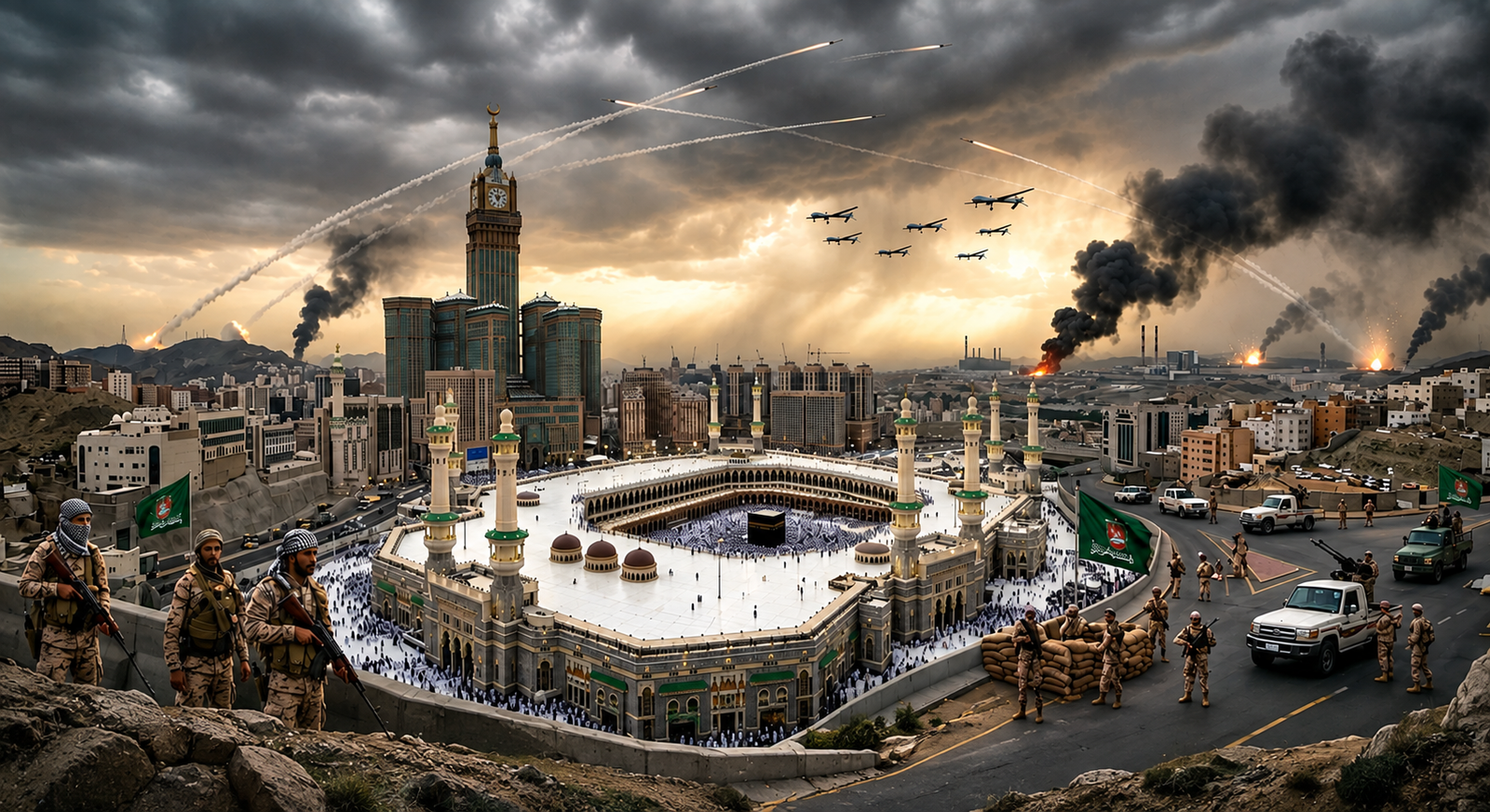 Makkah Under Threat Drones, Missiles and a Dangerous New Escalation What’s Happened Next? 2026