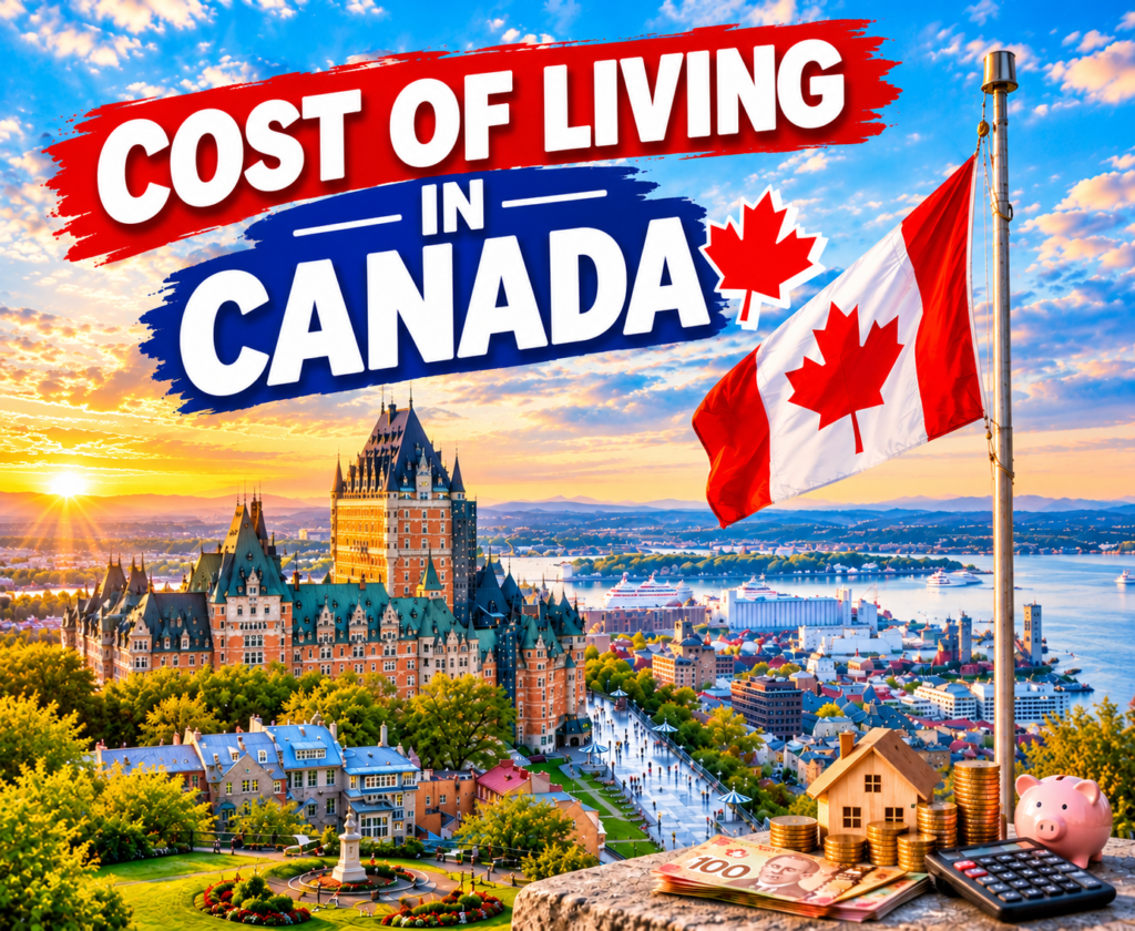  cost of living in Canada