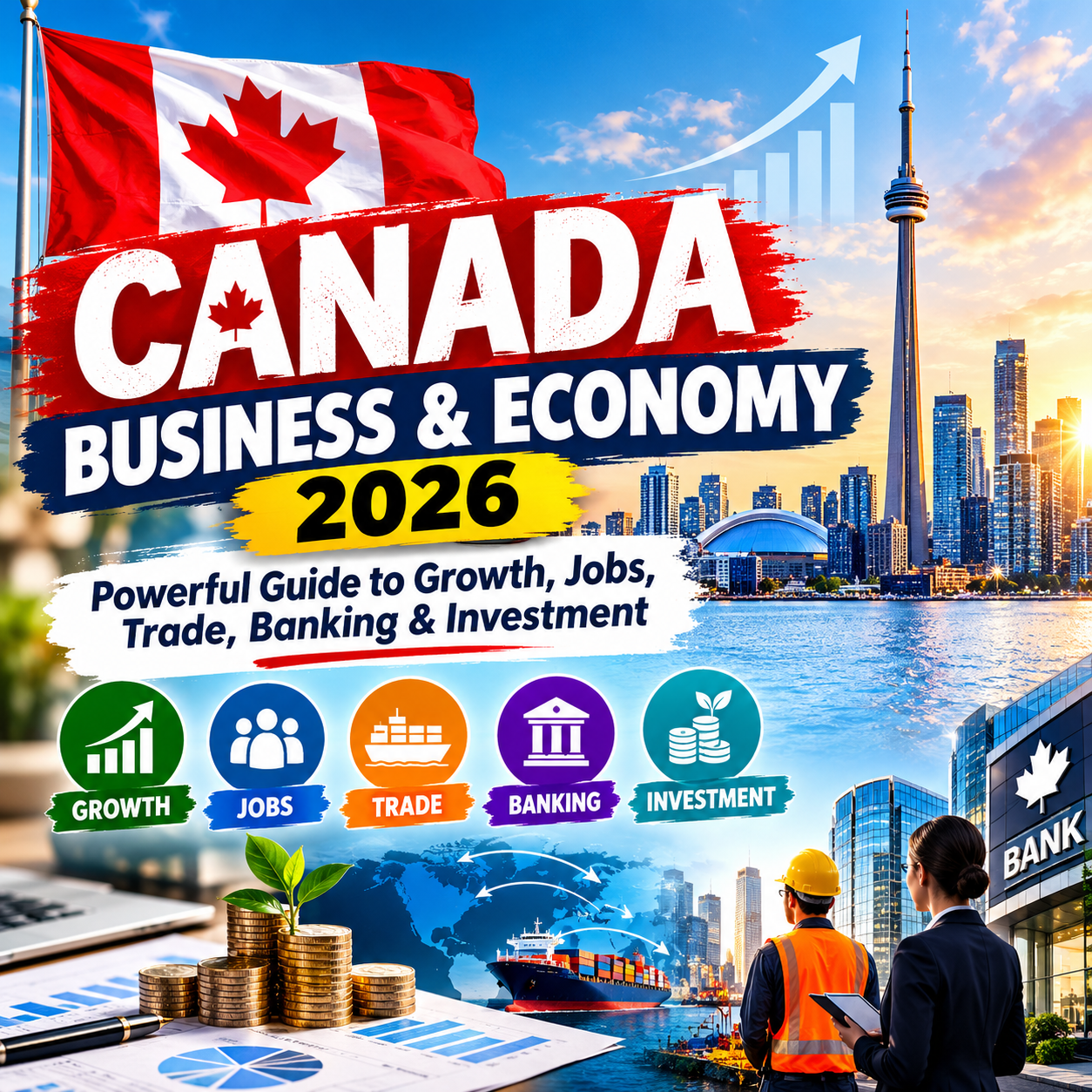 Canada Business & Economy 2026: Powerful Guide to Growth, Jobs, Trade, Banking & Investment