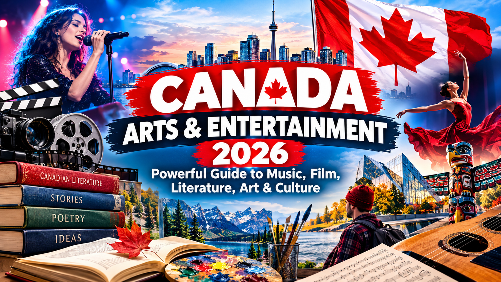 Canada Arts & Entertainment 2026: Powerful Guide to Music, Film, Literature, Art & Culture