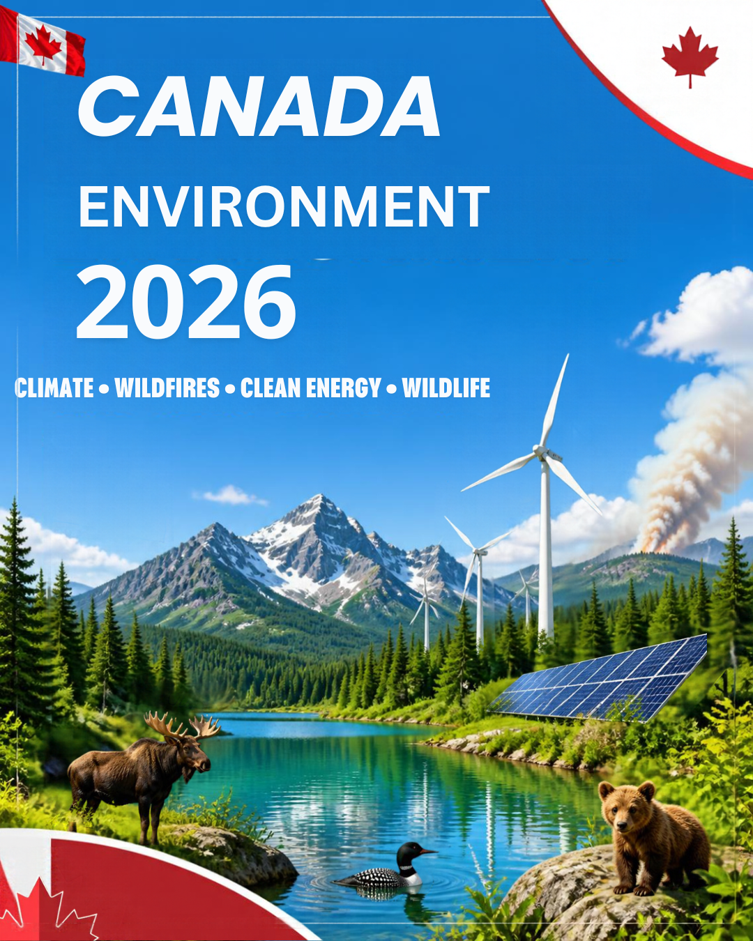 Canada Environment 2026: Critical Climate Challenges, Wildfires, Clean Energy & Wildlife Conservation Guide