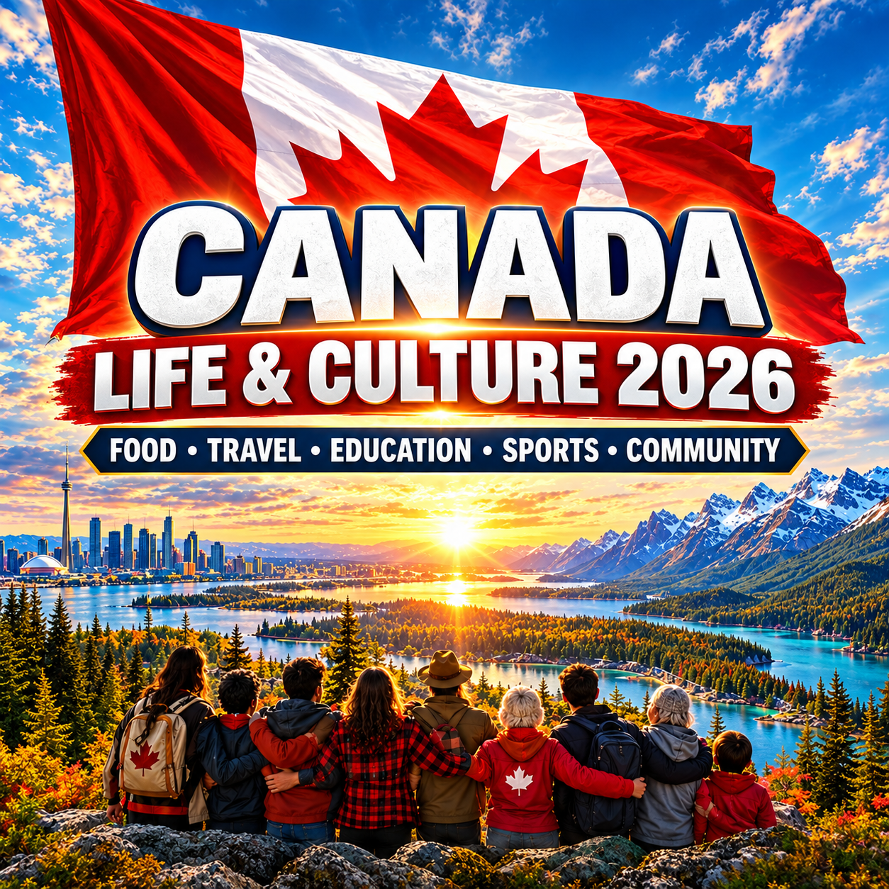 Canada Life & Culture 2026: Vibrant Food, Travel, Education, Sports & Community