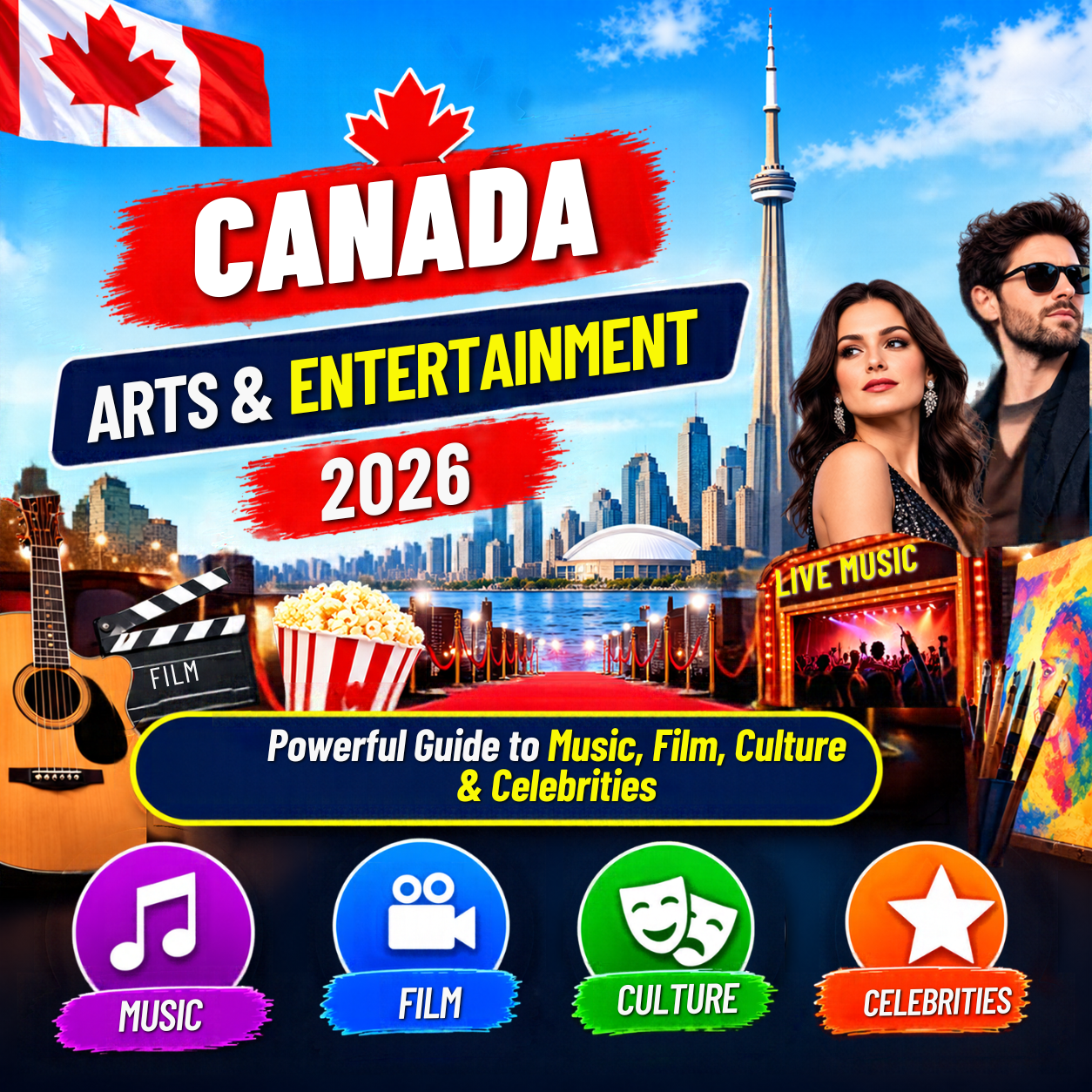 Canada Arts & Entertainment 2026: Powerful Guide to Music, Film, Culture & Celebrities