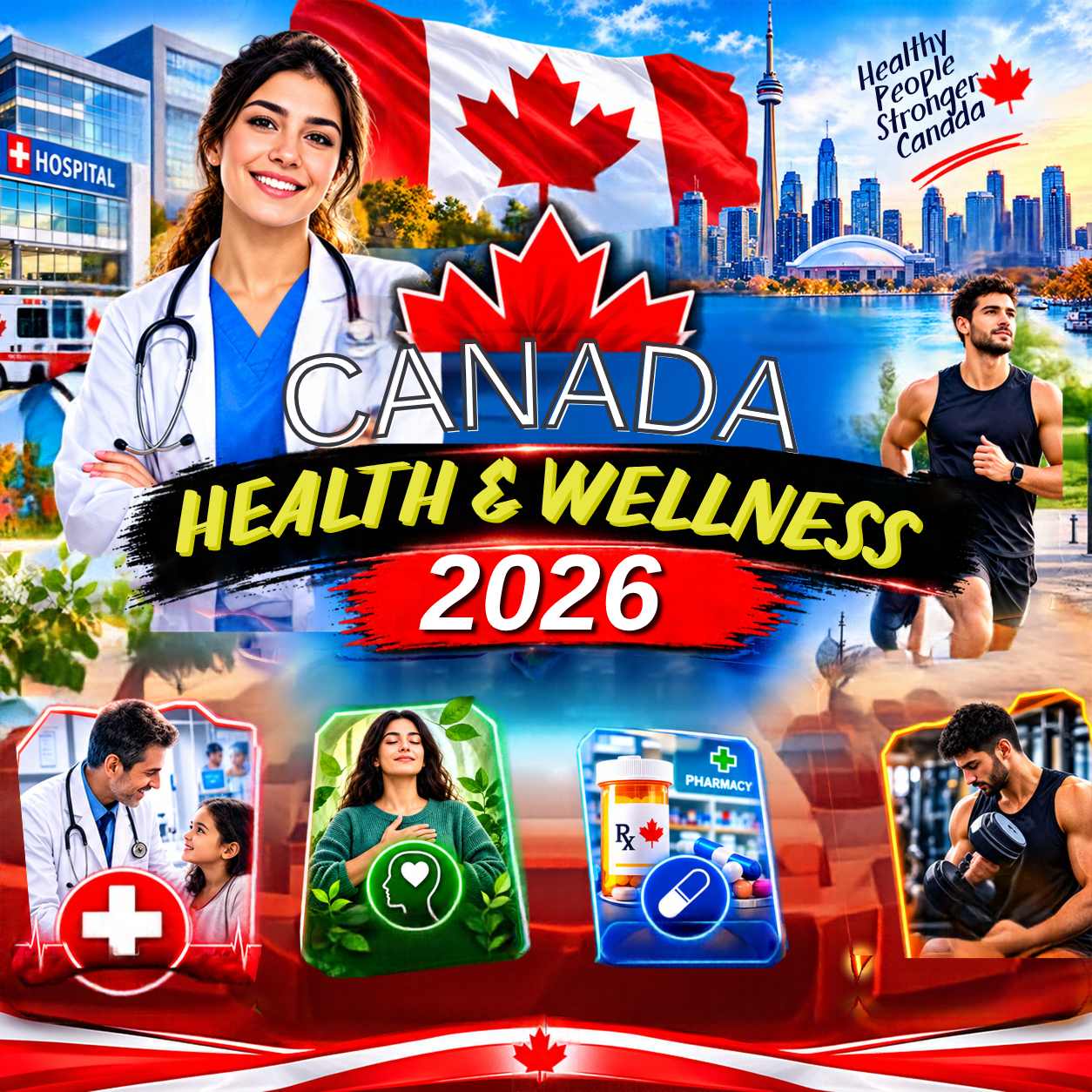 Canada Health & Wellness 2026: Essential Guide to Healthcare, Mental Health, Pharmacare & Fitness