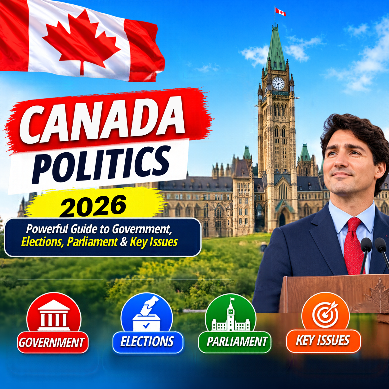 Canada Politics 2026: Powerful Guide to Government, Elections, Parliament & Key Issues