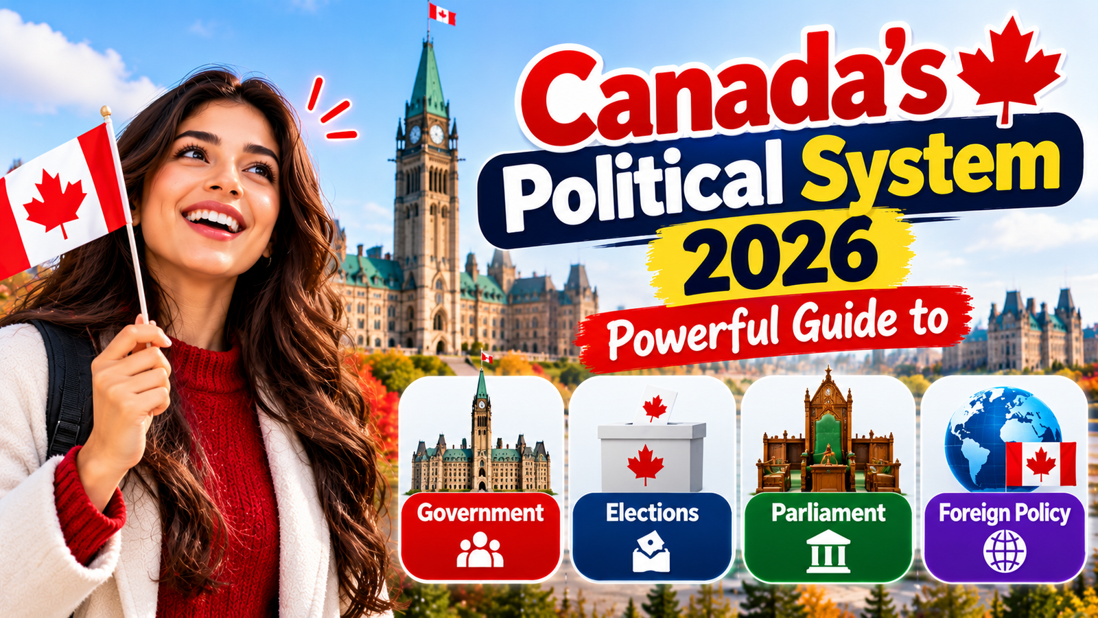 Canada’s Political System 2026: Powerful Guide to Government, Elections, Parliament & Foreign Policy